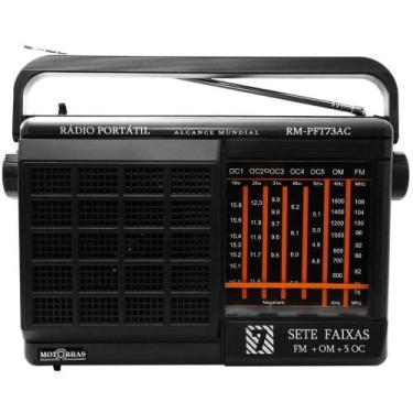 Imagem de Rádio Motobrás Rm-Pft73Ac 7 Faixas Fm - Motobras, Bivolt