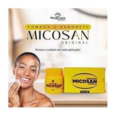Imagem de Kit Clareador Micosan - Pomada Clareadora + Sabonete em Barra - Baruc