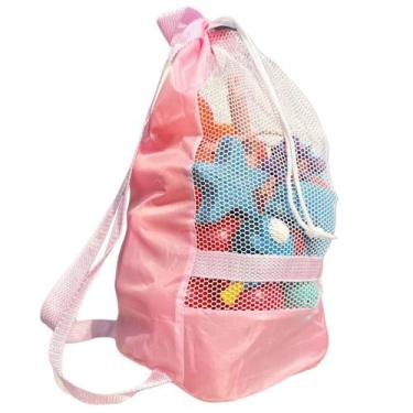 Imagem de Bolsa De Praia Mochila Sacola De Organizar Brinquedo Criança - LILIART