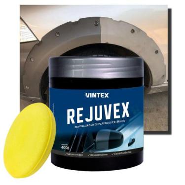 Imagem de Kit Rejuvex 400g Revitalizador de Plásticos + Aplicador de Espuma - Vi