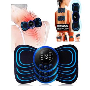 Imagem de Kit 3 Massageador Portátil Recarregável Dor Pescoço Coluna - ARK STORE