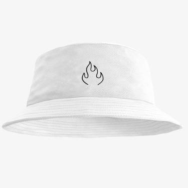 Imagem de Boné Chapéu Bucket Hat Estampado Fogo - MP Moda Masculina, Único, Bran