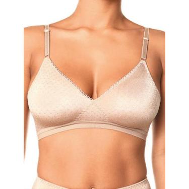 Imagem de Sutiã sem aro e sem bojo poás demillus 61411, 42, Bege
