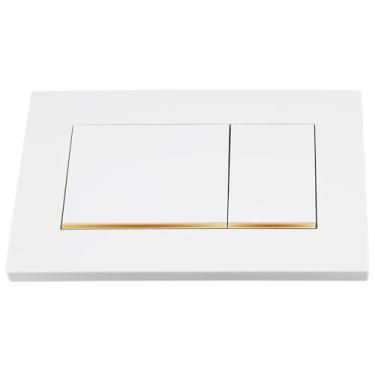 Imagem de PuritySage Placa de descarga dupla para vasos sanitários pendurados na parede, compatível com Geberit Sigma 30-115.883.KK.1, peça de substituição de vaso sanitário com fácil instalação e economia de