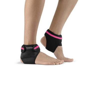 Imagem de Tornozeleira Cross Training - Cor: Preta e Rosa - Hidrolight