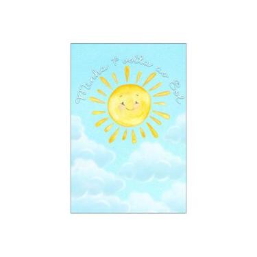 Imagem de Painel De Festa Vertical 1,50 x 2,20 - Primeira Volta ao Sol Céu Azul 