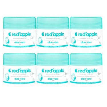 Imagem de Kit 6 Desodorante Em Creme Aloe Vera 55G - Red Apple