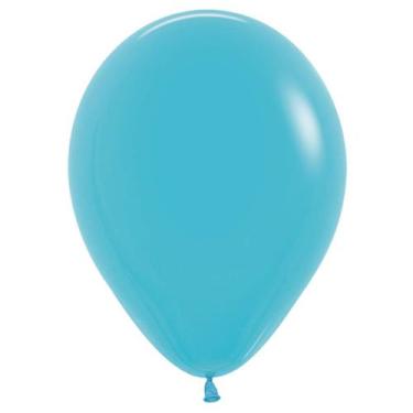 Imagem de Balão de Festa Latéx Fashion - Azul Caribe (Cor:038) - Sempertex - Riz