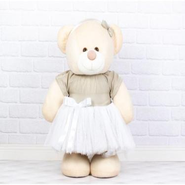 Imagem de Pelucia urso gigante amore 60 cm para decoração - CKD CONFECCOES
