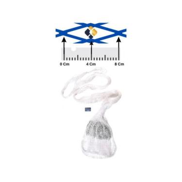 Imagem de Tarrafa Para Pesca Com Corrente Malha 40mm 20mt Fio 0.50 - Sea Gold Ar