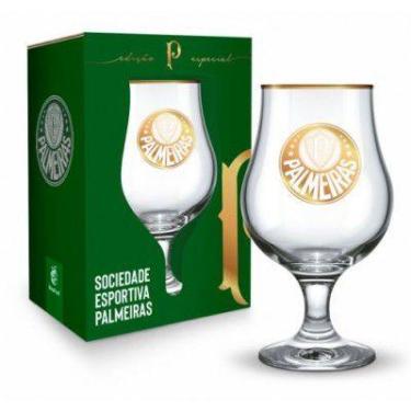 Imagem de Taca dublin 400ml serie ouro - palmeiras verdão oficial - BRASFOOT
