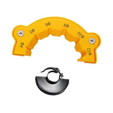 Imagem de Baoblaze Afiador de brocas Acessório de moagem de brocas Peças de reposição multifuncionais Fácil de instalar Acessórios resistentes de substituição, 115 Capa Tipo