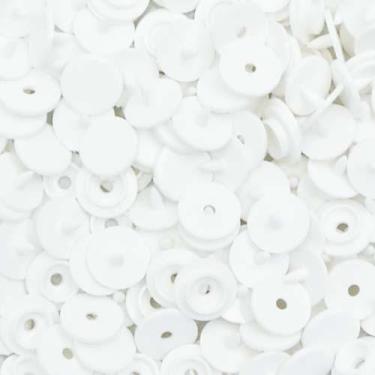 Imagem de Botão de Pressão Brilhante Redondo Plástico Ritas 12mm - 50 Unidades, 