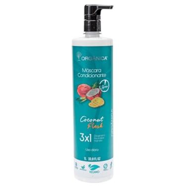 Imagem de Organica Máscara Condicionante 3 Em 1 Coconut E Lima 1000Ml