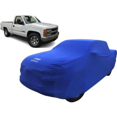 Imagem de Capa Camionete Chevrolet Silverado Cabine Simples - Mz, Azul