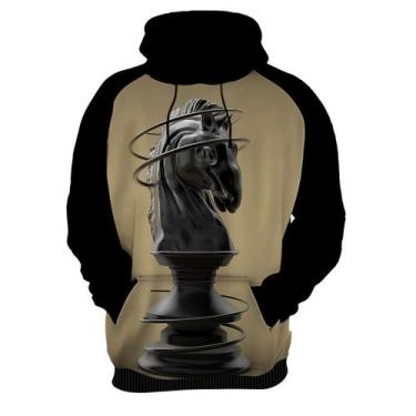 Imagem de Moletom Casaco Jogo Tabuleiro Xadrez Rei Torre Rainha HD 8 - Enjoy Sho