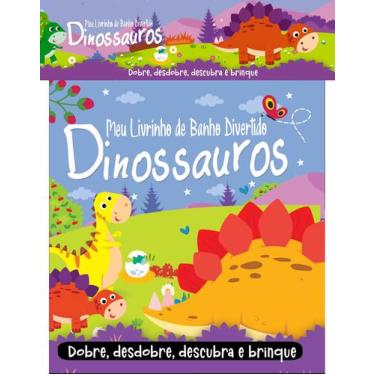 Imagem de Livro - Meu Livrinho de Banho Divertido - Dinossauros