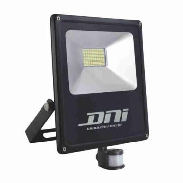 Imagem de Refletor de LED 100W com Sensor de Presença - DNI 6037 - Key west