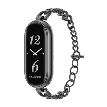 Imagem de MIJOBS Pulseira de substituição respirável para Xiaomi Mi Band 10/9/8 para Mi Fit Band 9 SmartWatch para mulheres e homens