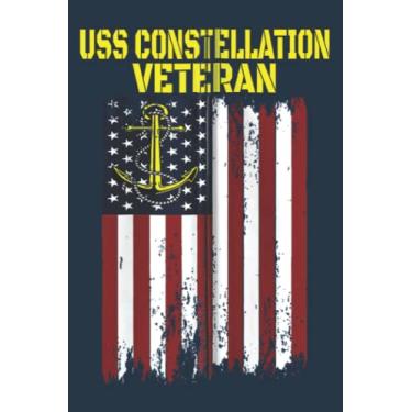 Imagem de Aircraft Carrier USS Constellation CV-64 Veteran's Day Zip: Study Notebook, 6 x 9 inches, 120 pages
