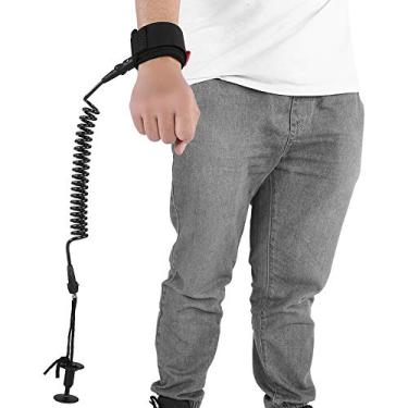 Imagem de Bodyboard Enrolado Pulso Le Board Acessórios de Surf 5,5 Mm/5 Pés Onças Pretas Le é Incrivelmente Leve e Fácil de usar. Prancha Le Bodyboard Le Surf Le Surf Bobina Bobina de