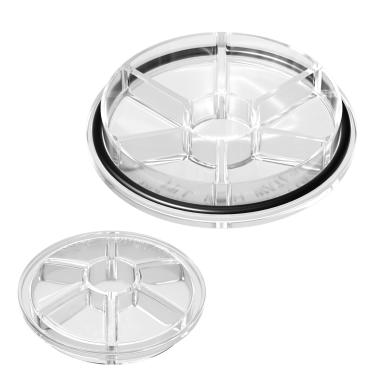 Imagem de Aquatonics Substituição da tampa da bomba 357151 com anel de vedação - Substituição da tampa da bomba de piscina para Pentair Whisperflo, Intelliflo VF, VS 3050, SVRS - Tampa transparente transparente