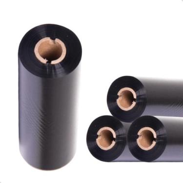 Imagem de Ribbon Cera 110x74m G42 (1/2") p/ Etiquetas Couchê Envio Código de bar