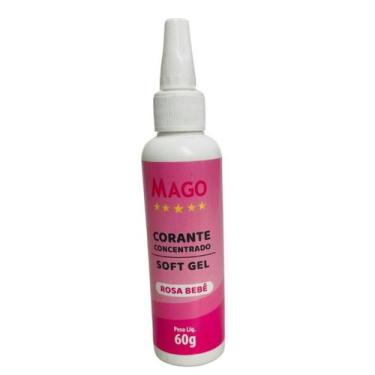 Imagem de Corante soft gel concentrado 60g mago, Rosa bebê