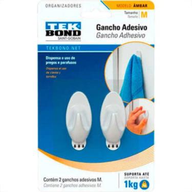 Imagem de Tek Gancho  Ambar Branco,M C/02 - TEK BOND