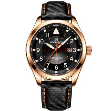 Imagem de Relógio Esportivo Masculino Quartzo Casual À Prova D 'Água - NAVIFORCE