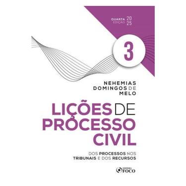 Imagem de Lições De Processo Civil - Volume 3 - 4ª Ed - 2025