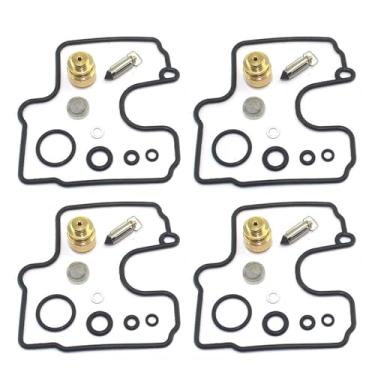 Imagem de Para XVZ1300 XVZ13 XVZ 1300 13 kit de reparo de carburador de motocicleta assento de válvula de agulha flutuante junta de agulha