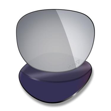 Imagem de Mryok Lentes de substituição XELD compatíveis com Ray-Ban RB4140 49 mm - Stills Silver