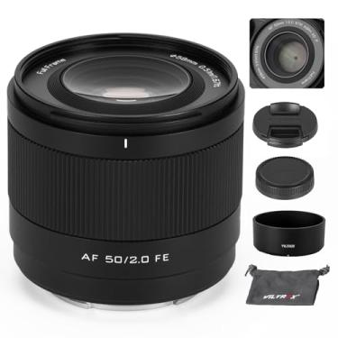 Imagem de VILTROX 50mm F2.0 FE-Mount Lente principal de foco automático STM de grande abertura de quadro completo para Sony E-Mount câmeras A7C A7ll A7RlI A7SIII A7III A7RIII A7IV A7RIV A9 A1 FX3 A7RV ZVE1