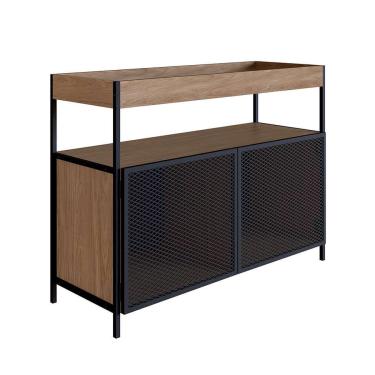 Imagem de Buffet Bar York 2 pt Hanover e Preto