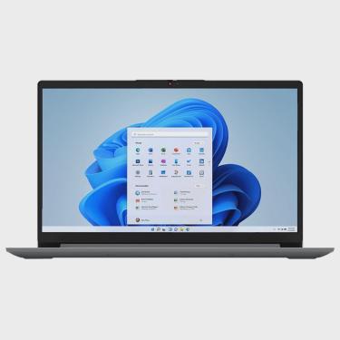 Imagem de Notebook Lenovo IdeaPad 1I, Intel Core i5-1235U, Tela 15.6 hd, 12GB DDR4, 512GB ssd, Windows 11, Cinza - 82VY000QBR