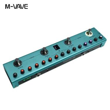 Imagem de Pedal De Guitarra Tank G Recarregável M-Vave Pedaleira Cuvave Efeito M