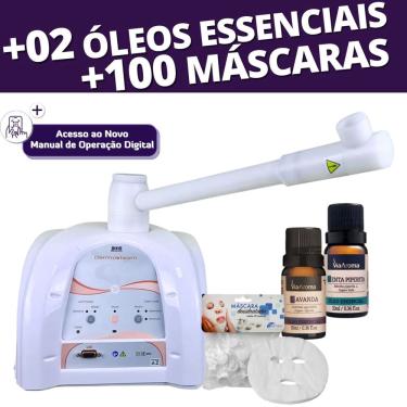 Imagem de Equipamento Dermosteam Ibramed Aparelho De Vapor De Ozônio