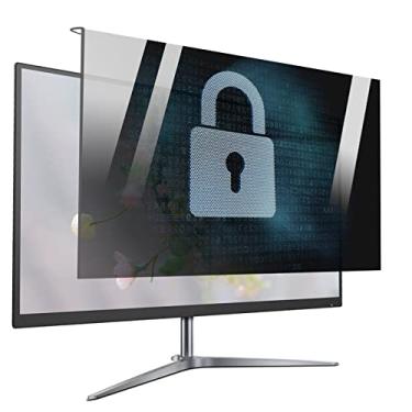 Imagem de HXLXWUSC Filtro de tela de privacidade de computador, tela de privacidade de monitor de acrílico, protetor antiarranhões de luz azul 18-32 polegadas para biblioteca (18/50.8 cm 458x280mm)
