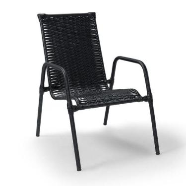 Imagem de Cadeira Sauipe De Junco Vime Rattan Para Áreas Externas - Sofisticasa 