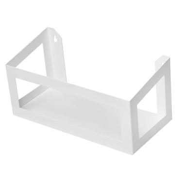 Imagem de Bothyi Porta de de metal, prateleira de exibição, armazenamento montado, prateleira flutuante minimalista, tela de CD de escritório, montagem de parede