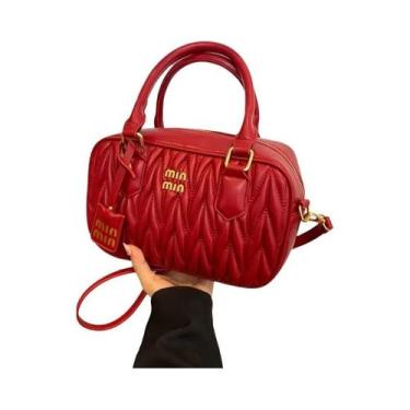Imagem de Bolsa Crossbody Feminina de Couro Luxo 2024 - Bolsa de Ombro para o Di