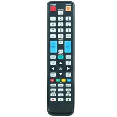 Imagem de Controle remoto de substituição AA59-00444A compatível com Samsung TV UN32D5500 UN32D5500RF UN37D5500 UN37D5500RF UN40D5500 UN32D5500R UN40D5500RF UN32D5500RFXZA UN40D5500RFXZA UN40D5500RFXZA 0D5500