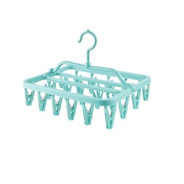 Imagem de Varal Retrátil Multiuso com 26 Prendedores – Ideal para Calcinhas, Cuecas e Meias, Resistente, Compacto, Prático e Perfeito para Uso Interno e Externo