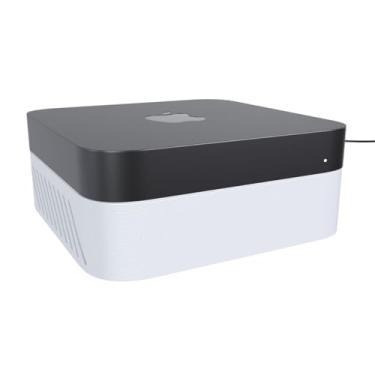 Imagem de Suporte Stand De Mesa Com Organizador de Fios Compatível com Mac Mini 2018 Modelo A1993