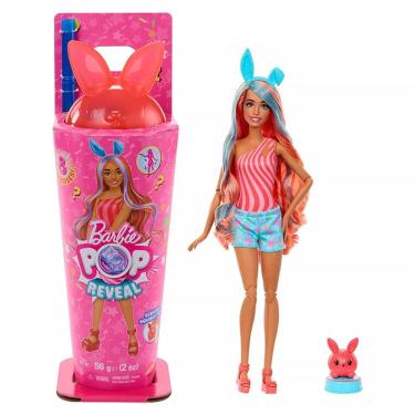 Imagem de Boneca Barbie Pop Reveal Series Surpresas Animaizinhos Coelho Vermelho JCN85 JCN87 - Mattel