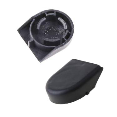 Imagem de Papakesue 2 peças tampa de porca do braço do limpador de para-brisa tampa do parafuso tampa do braço do limpador frontal compatível com T-oyota Corolla Yaris Auris 2006-2018