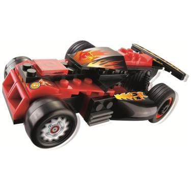 Imagem de Blocos De Encaixe - Corrida Maluca 60 Peças - Xalingo