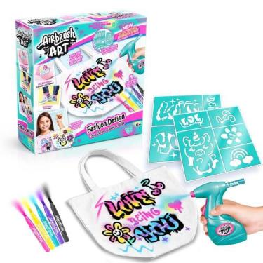 Imagem de Fun Kit Fashion Design Airbrush - Fun Divirta-se