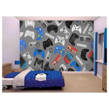 Imagem de Papel De Parede Infantil Video Games Joystick s158 - Você Decora